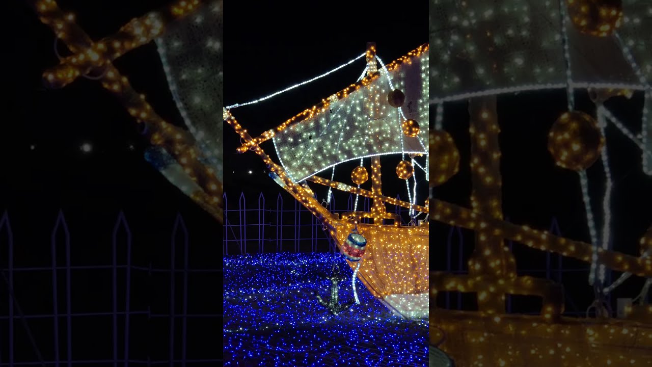 Last chance to C Ahmadi Lights! A magical night in Ahmadi. 🌙✨ #kuwait #Ahmadi #Kuwait #KOC