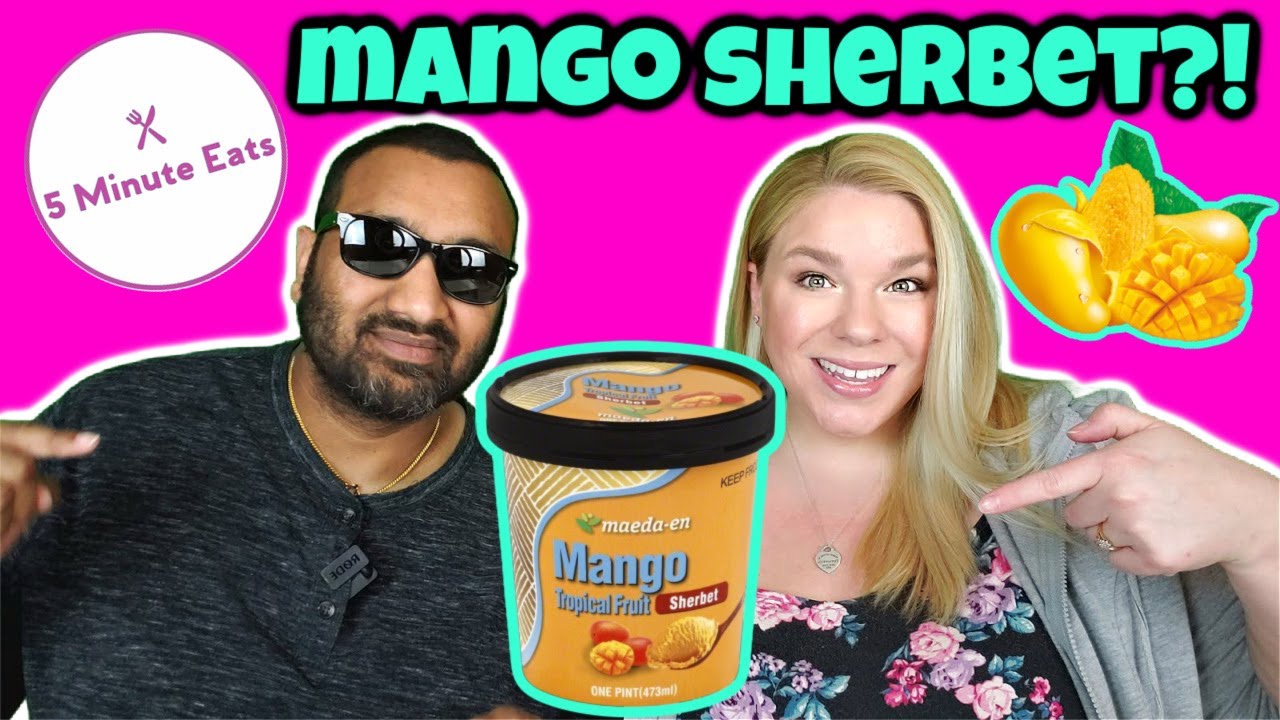 Maeda En Mango Tropical Fruit Sherbet Review