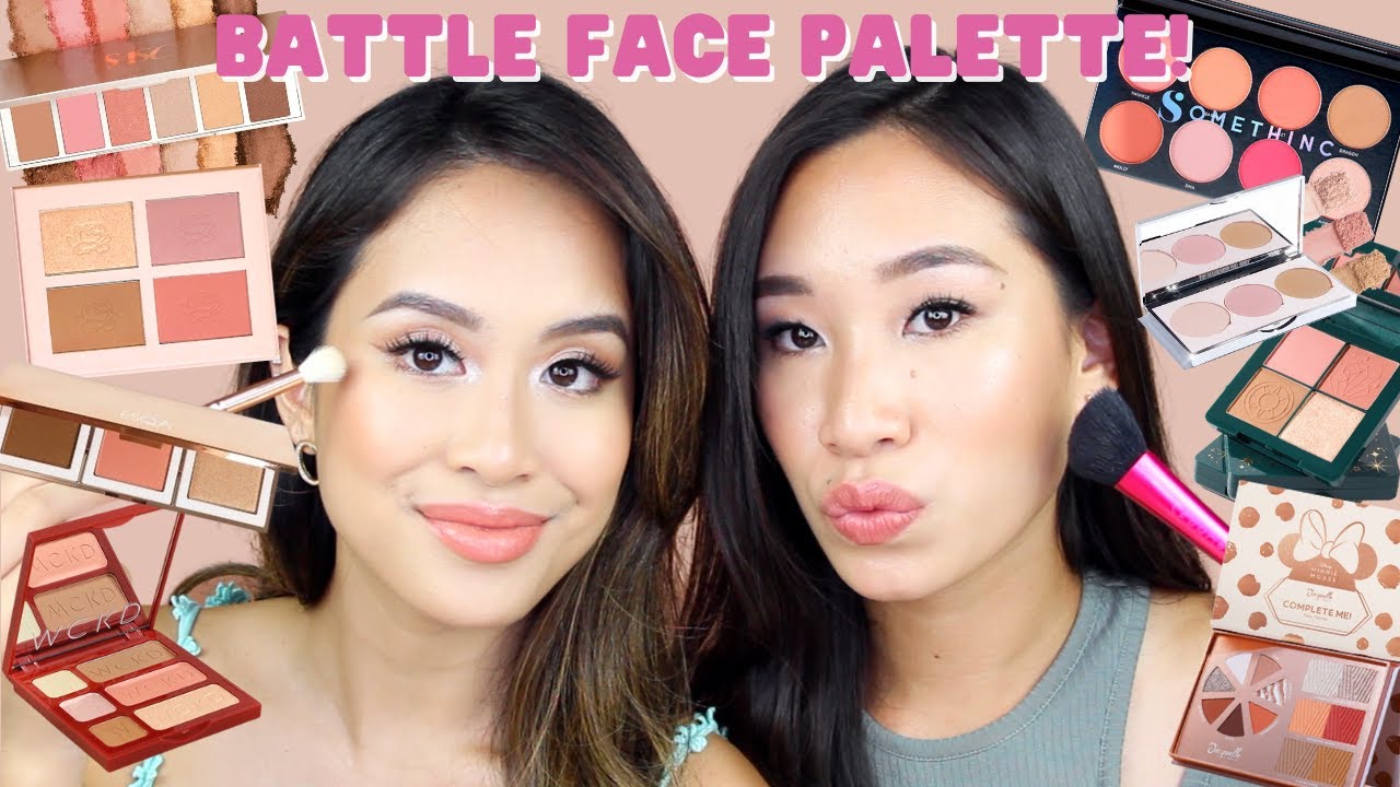 BATTLE FACE PALETTE LOKAL! | ESQA, SASC, Somethinc, Upmost etc.