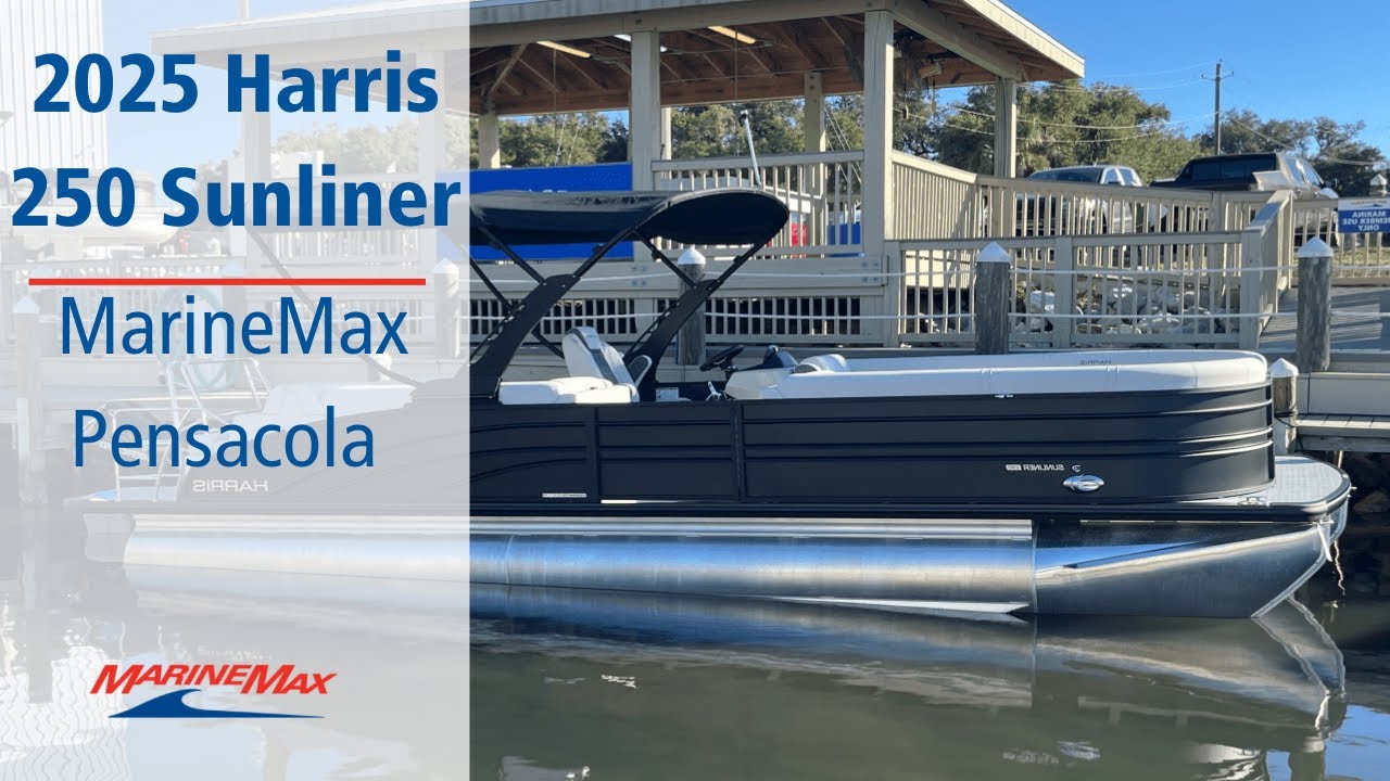 Is the 2025 Harris 250 Sunliner the Perfect Pontoon for All Day Boating Excursions?