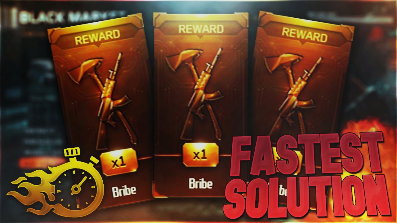 Black Ops 3: How To Get Weapon Bribes The Fastest!