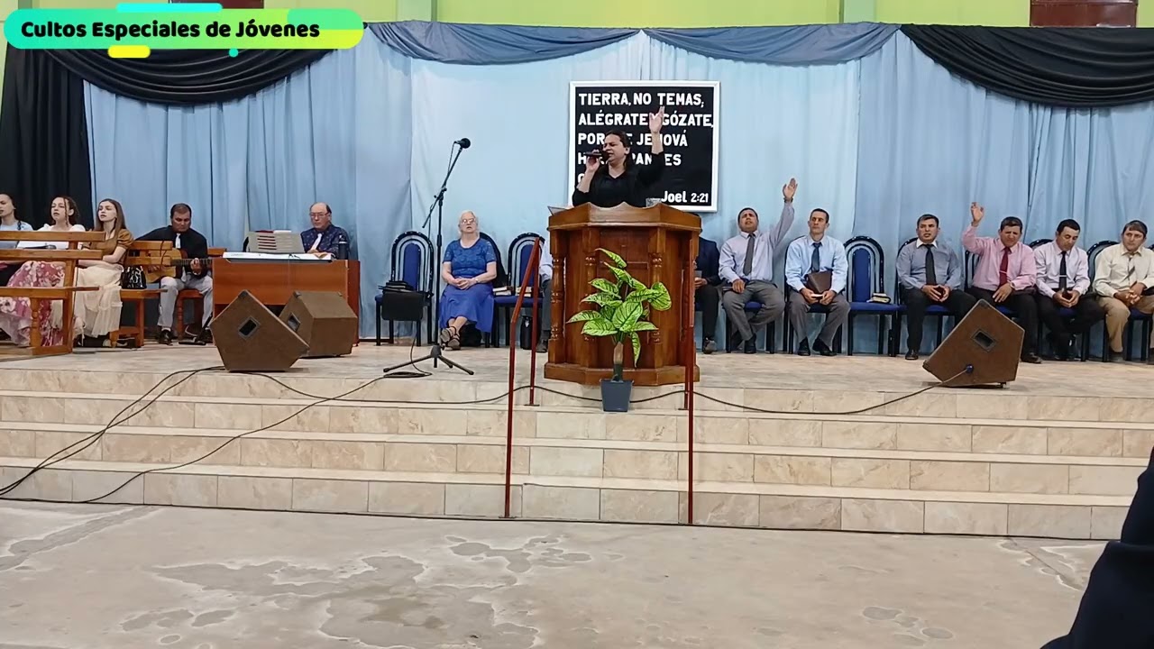 Hna Jessica - ICCE - B&deg; S. Antonio (Charata Chaco) - Culto especial de Jovenes (2da Noche)🎶