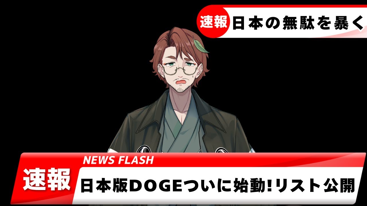 【日本版DOGE公表！！！】早速見ていく！！＃日本版DOGE＃副業＃節税