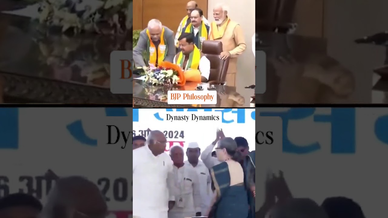 BJP Philosophy vs Dynasty Politics: Leadership, Merit & Service
