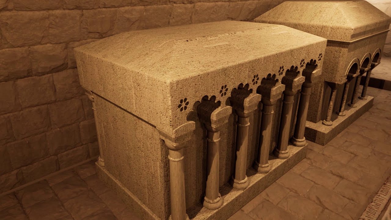 Castillo de Montearagón. El sepulcro de Alfonso I, recreación en 3D y entrevista a expertos.