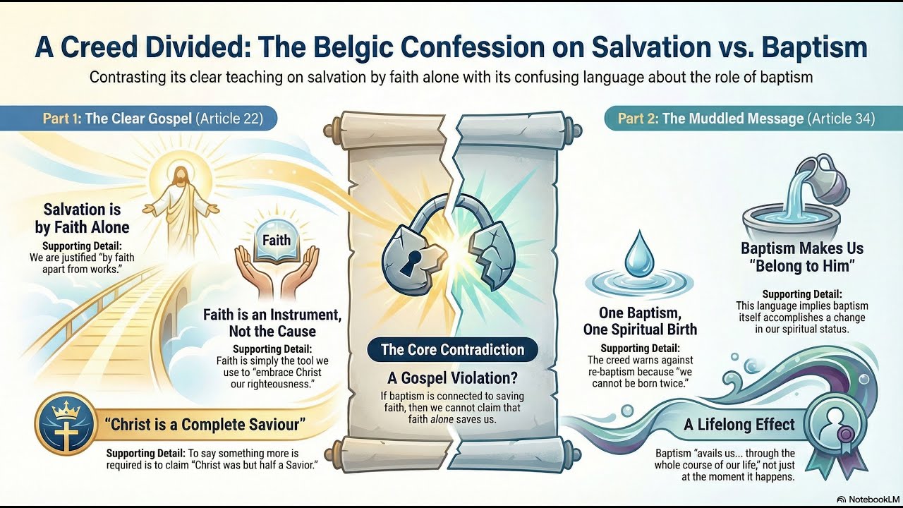 Naked Bible 002   Baptism   Contradictions in the Belgic Confession (Creeds Part 1)