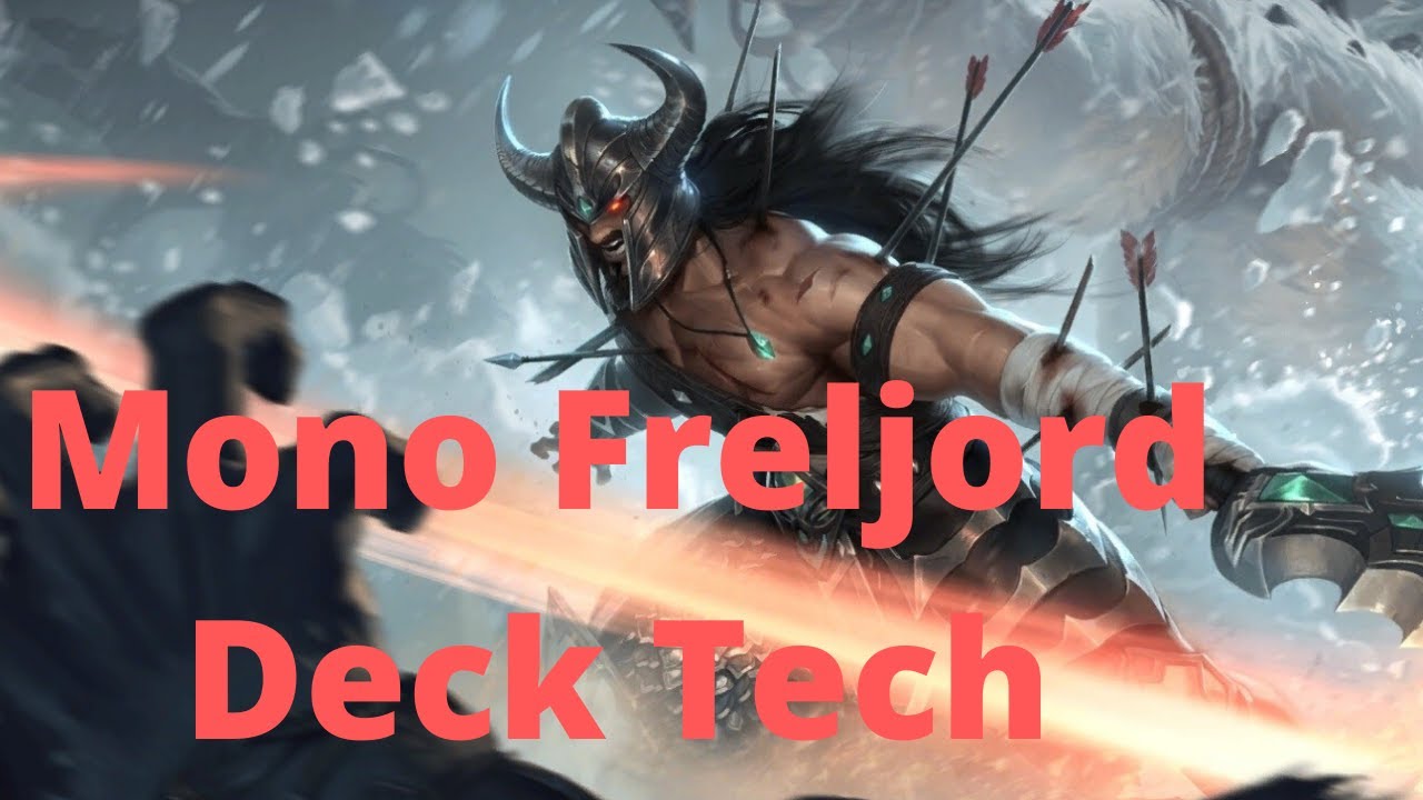 Mono Freljord | Legends of Runeterra Deck Tech