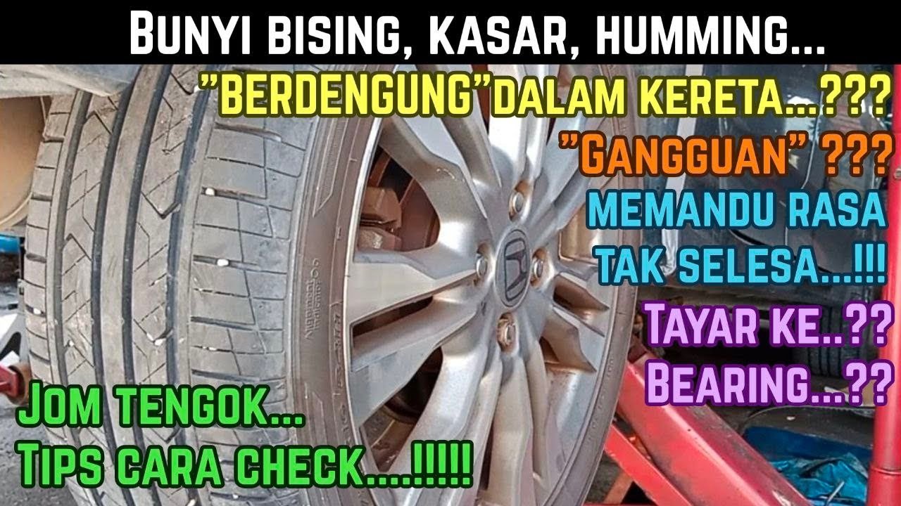 Cara tukar bearing tayar belakang Honda City model T9A,Tmo,SEL.Wheel bearing honda city replacement.