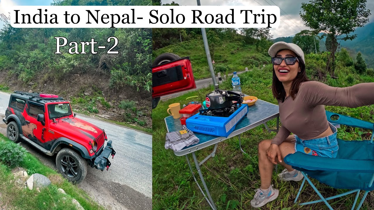 India to Nepal Solo Road Trip- Sherni | border Crossing