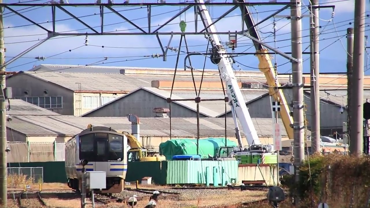 ED60 1陸送に伴う搬出準備