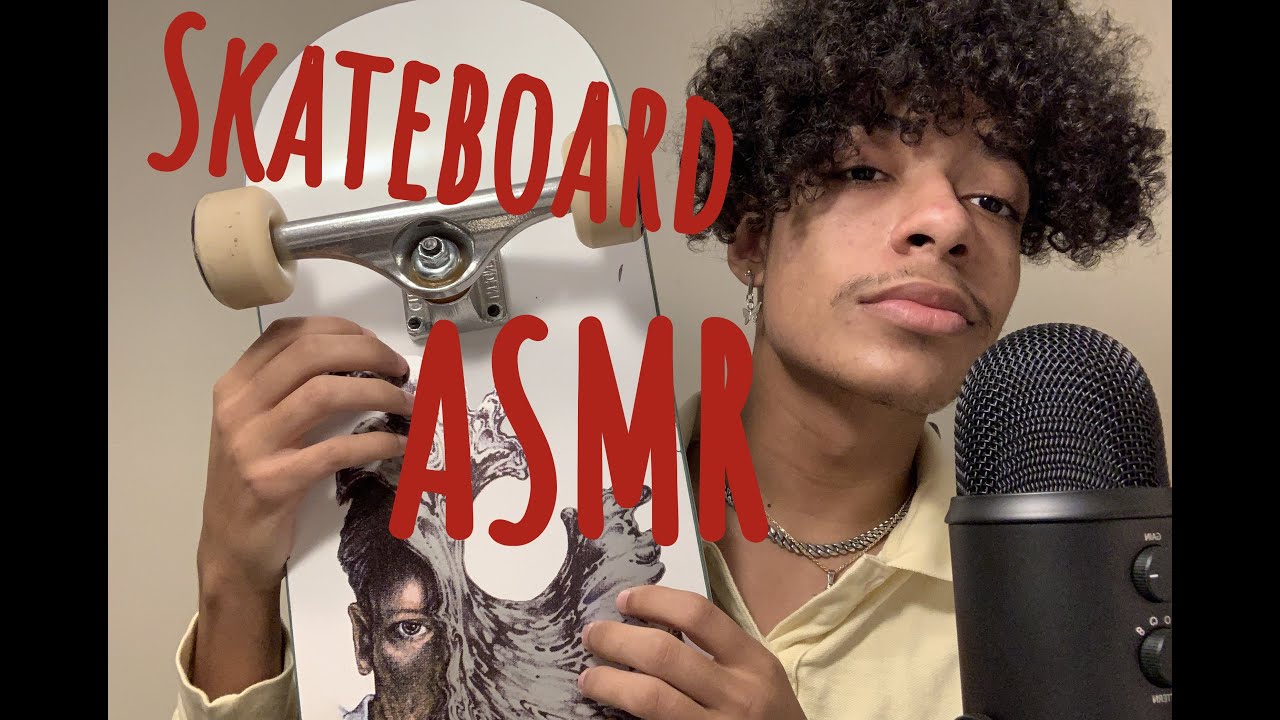 ASMR | Skateboard & Whisper Sounds