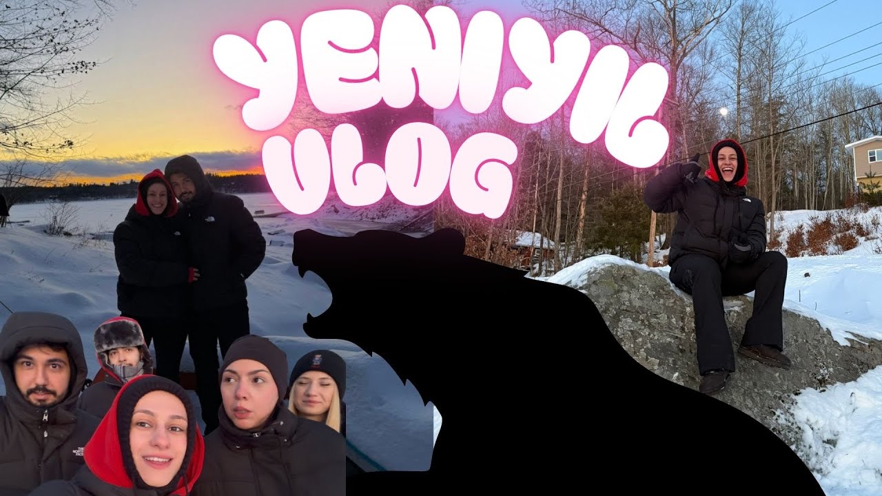 COK SOGUK, COK KAR, COK AYI | YILBASI VLOG