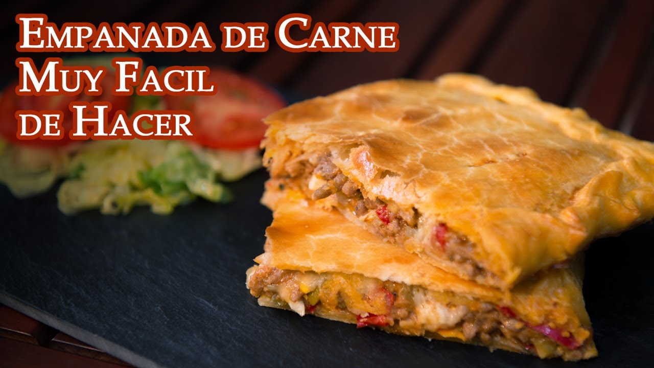 Deliciosa Receta de Empanada de Carne Muy Facil de Hacer