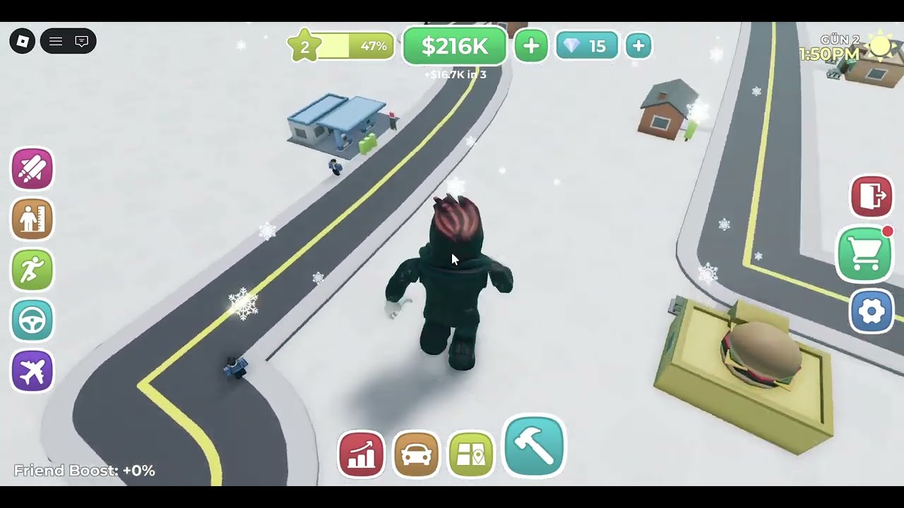 Öz şəhərimi qurdum! | Mini City Tycoon | Roblox