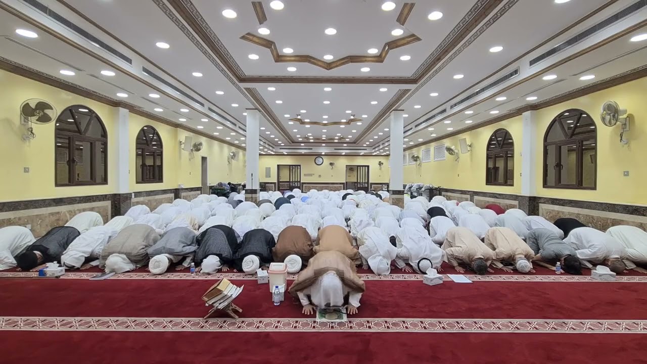 صلاة العشائين الحكيم الالهي ميرزا عبدالله الاحقاقي دام ظله مسجد جعفر بن ابي طالب ع  1446هـ 2025م