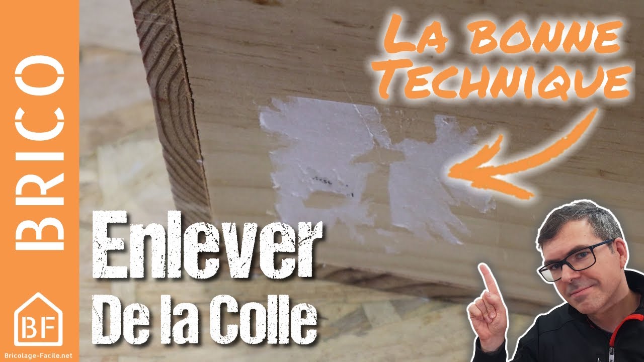 Comment enlever de la colle facilement ?