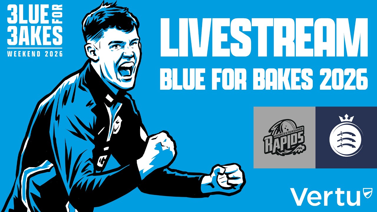 LIVE STREAM | Worcestershire Rapids vs Middlesex | Metro Bank One Day Cup | Blue for Bakes 🩵