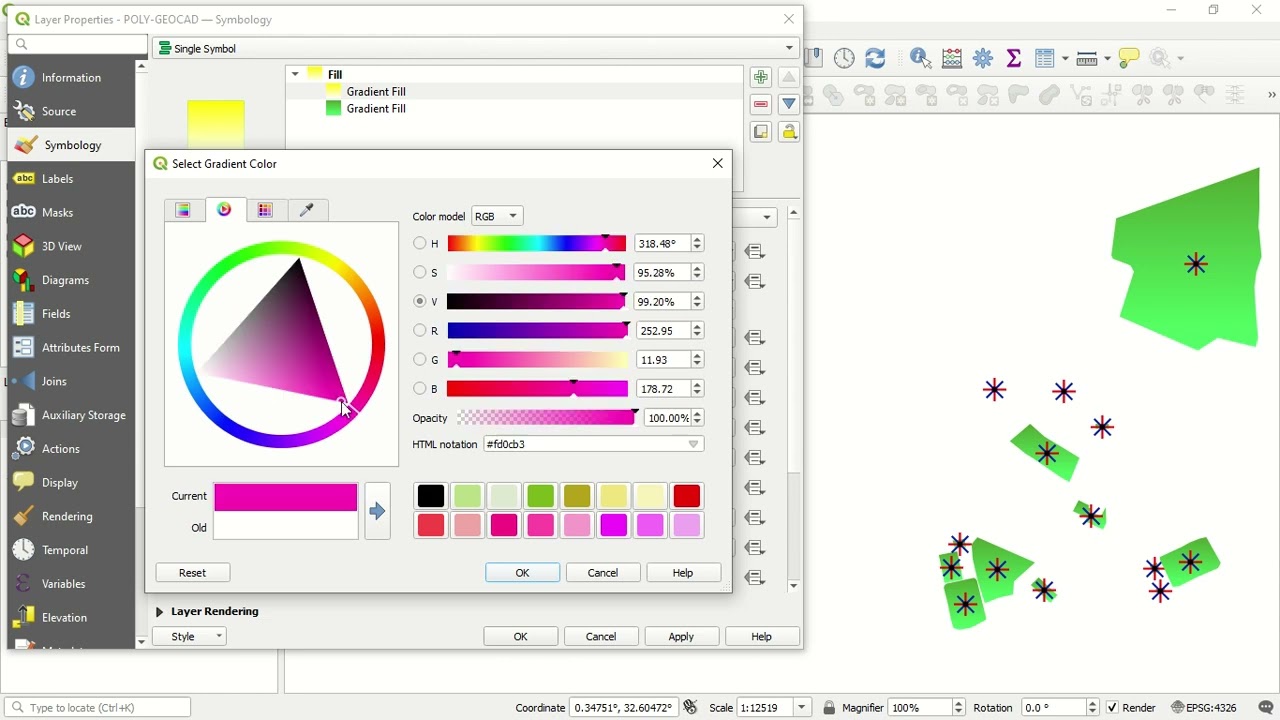 QGIS TUTORIALS 26: How To Symbolize Polygons In QGIS | BEGINNERS.