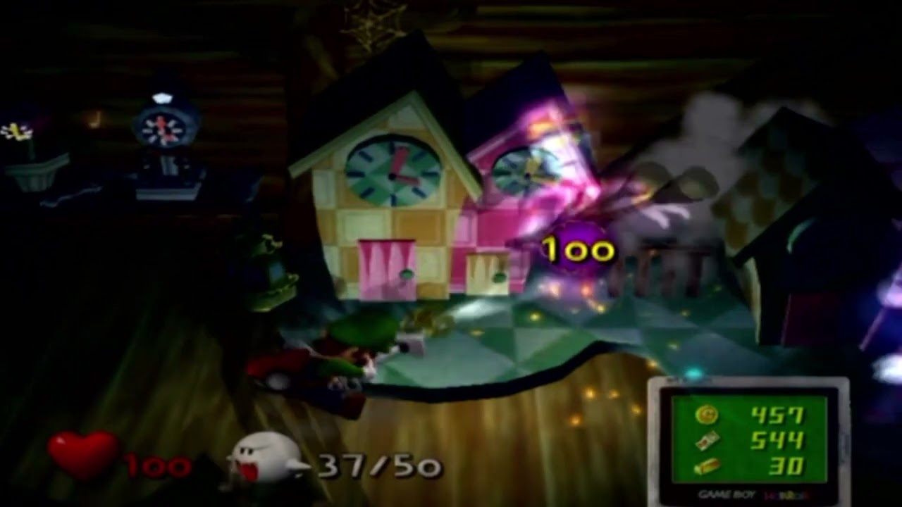 Luigi's Mansion - Bereich 4 - Uhrenzimmer - Aufziehsoldaten