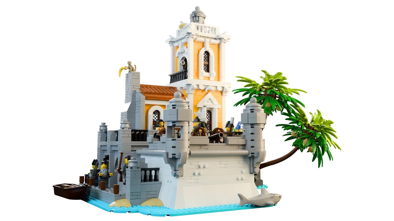 Lego Coconut Cape Bricklink Designer Program Series 8 #BDP #lego
