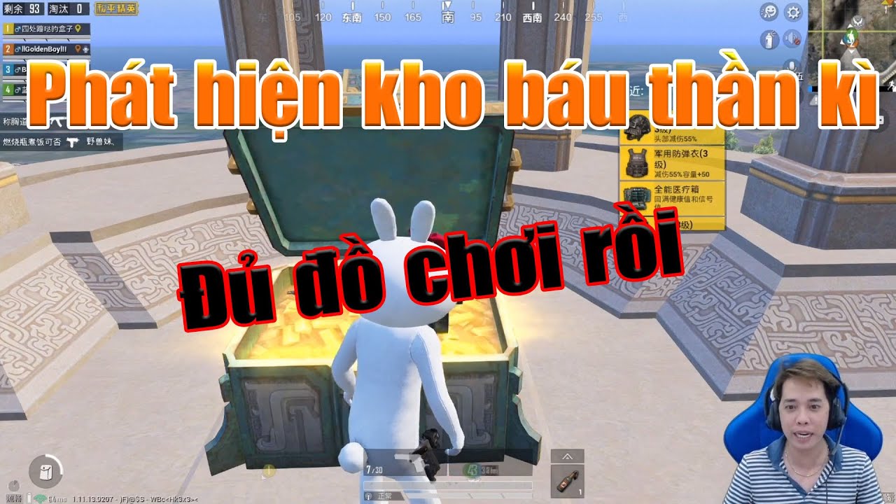 🔫Nam Blue[Pubg Mobile] Phát hiện kho báu thần kì - Đủ đồ chơi luôn
