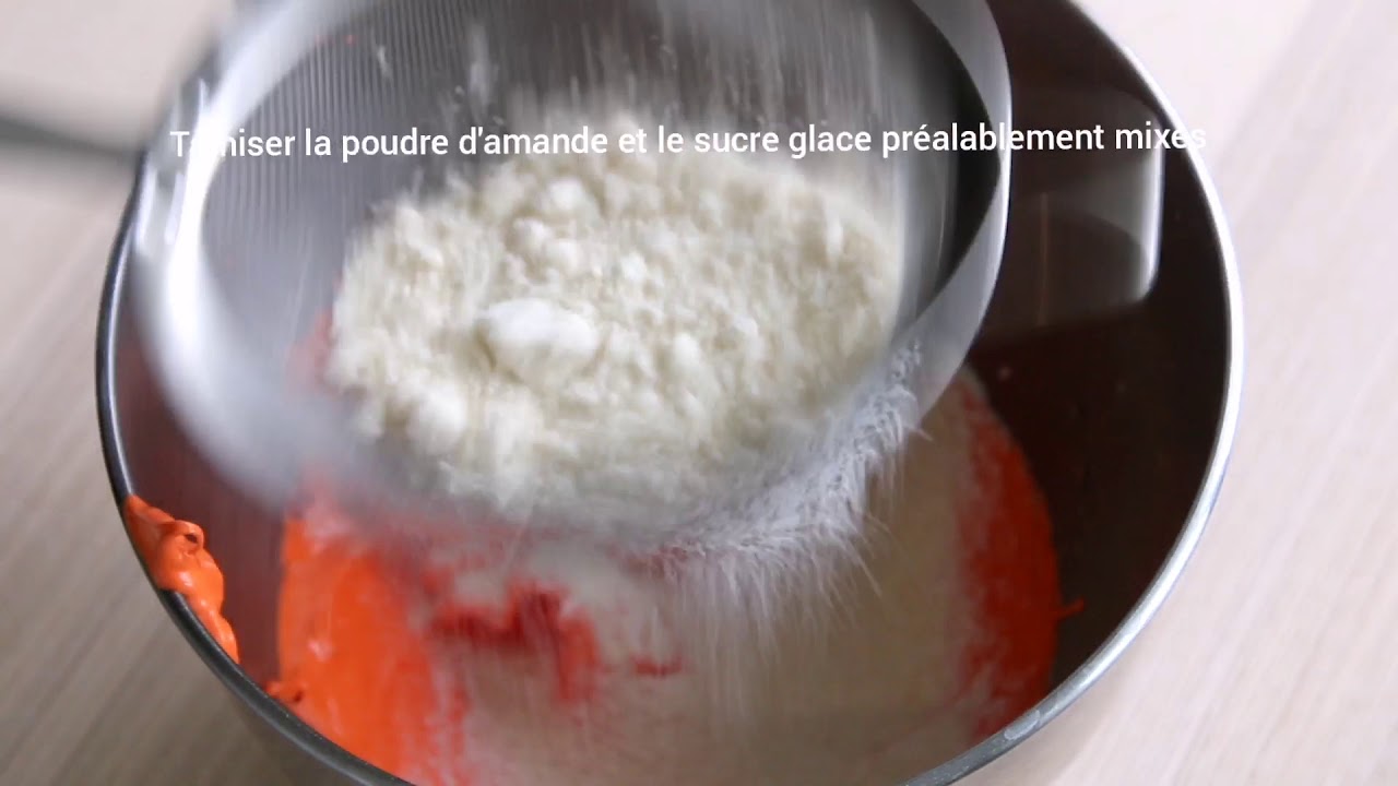 Recette des coques de macarons