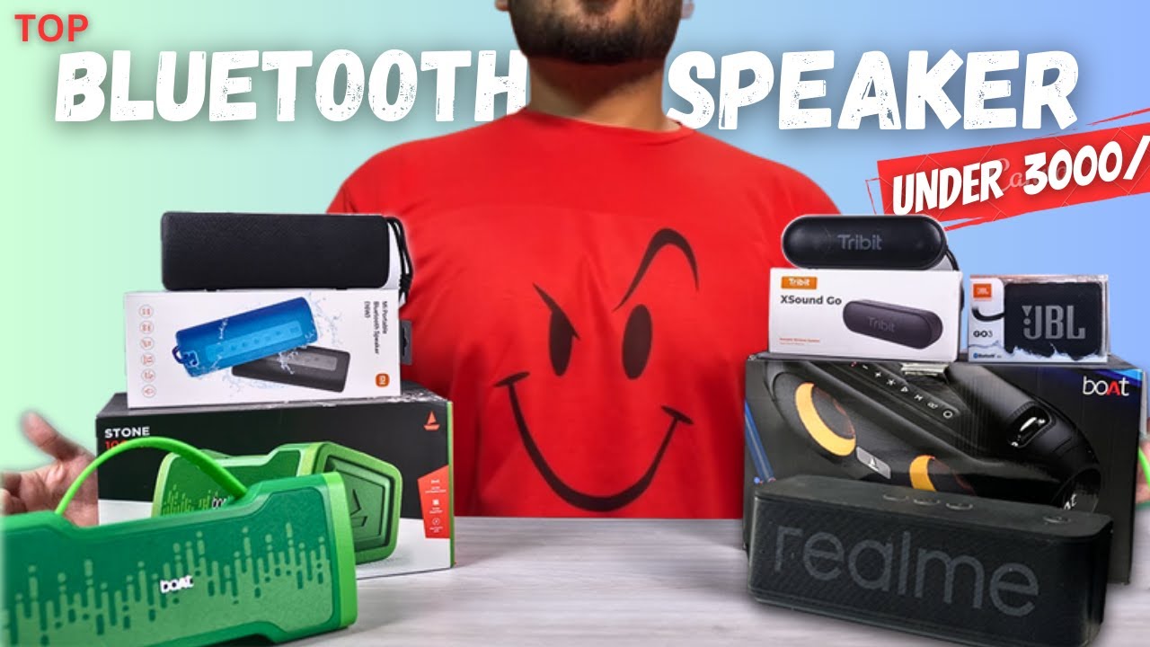 Top 5 Bluetooth speaker under 3000 🔥🔥  | Ranking Good to Best