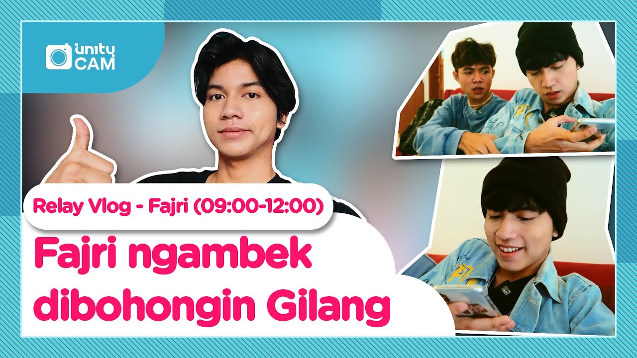 [Eng] UN1TY 24 Hours Relay Vlog - Fajri 09AM-12PM 