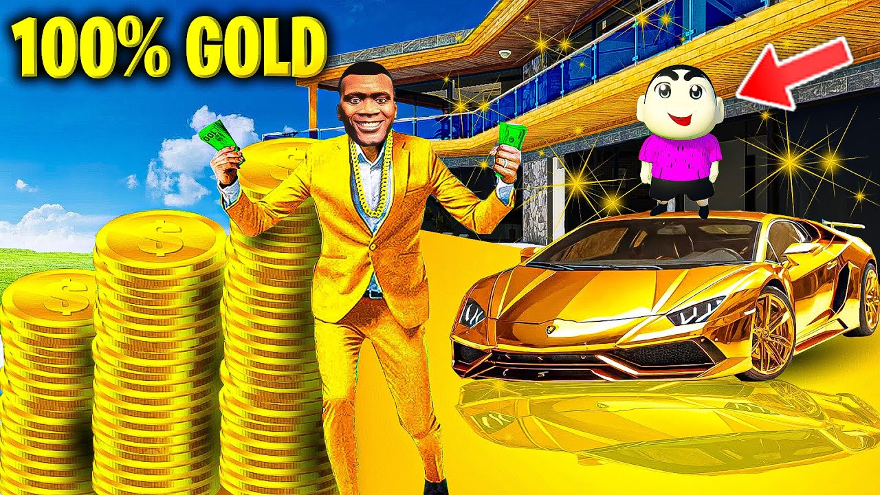 Franklin House All Vehicles Became Full of ‘GOLD’ in Tamil | Happy Gamer
