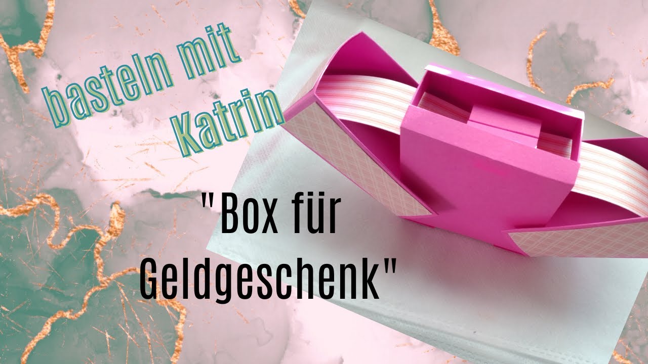 Box für Geldgeschenk