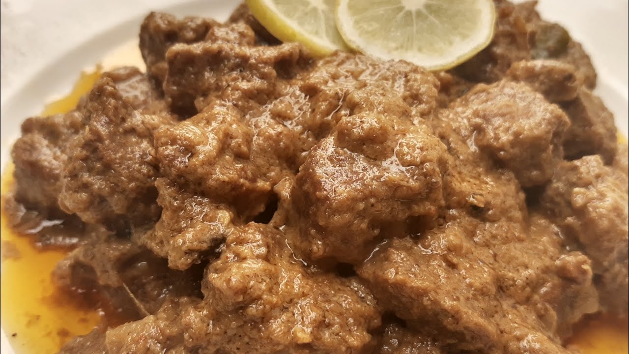 Beef Rezala Easy Recipe