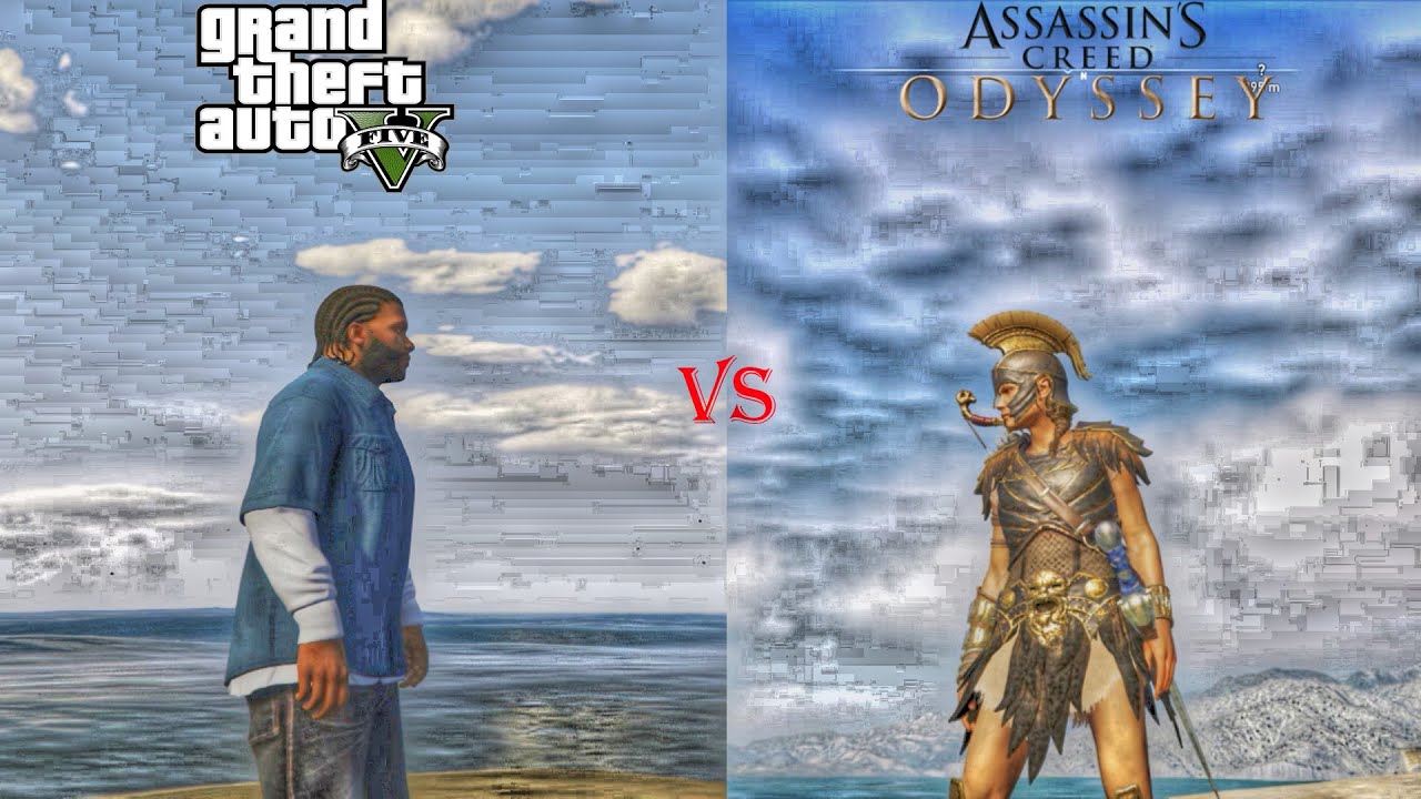 Top 10 Similarities of GTA 5 & Assassin's Creed Odyssey | Rockstar Gamses vs UBISOFT