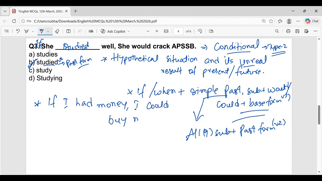 5 Most Important English MCQs for SSC | Detailed Solution & Concept
