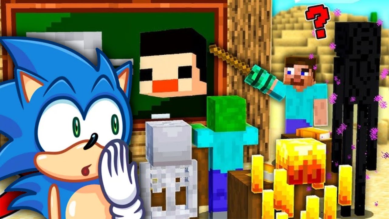 HonixPl4Y reacciona - Le ENSEÑE a Los MOBS a JUGAR MINECRAFT