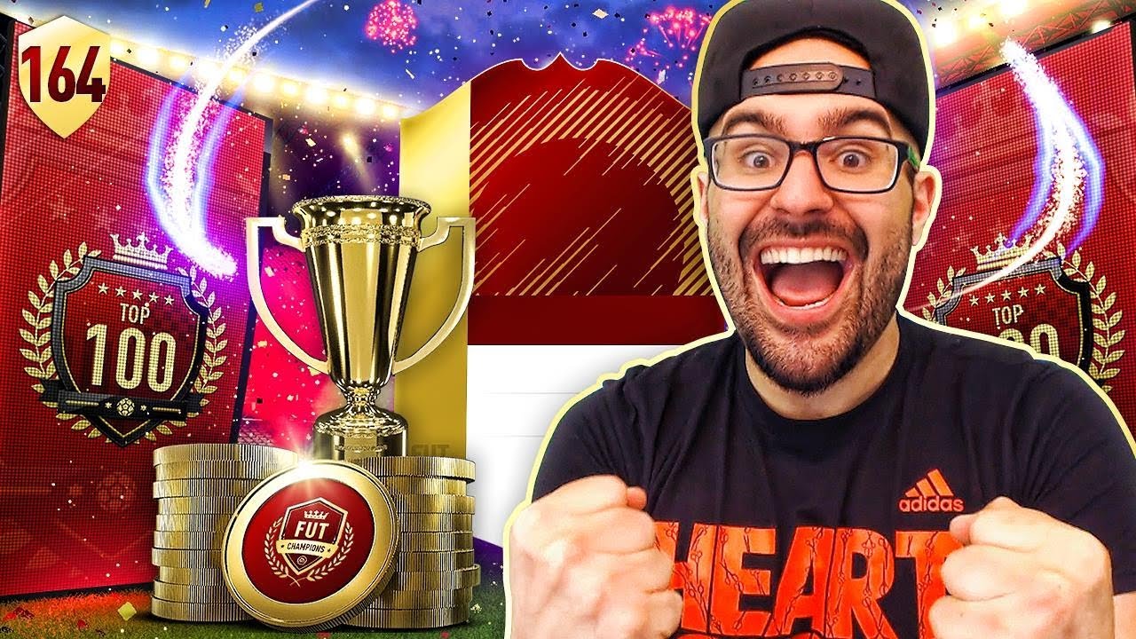 МОИ 100 ЛУЧШИХ ЕЖЕМЕСЯЧНЫХ НАГРАД! *1 КАРТОЧКА ICON 44 КРАСНЫХ* - FIFA 18 Road To Fut Champions #...