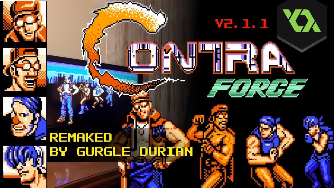 CONTRA FORCE on GAME MAKER // Заметки и впечатление