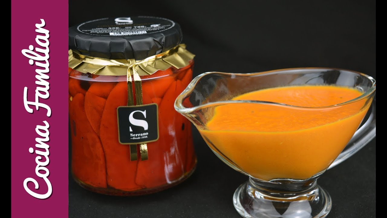 Salsa de pimientos del piquillo By #javierromero