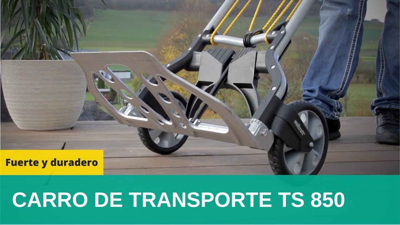 Carro de transporte TS 850 wolfcraft ¡La mejor ayuda para el transporte!