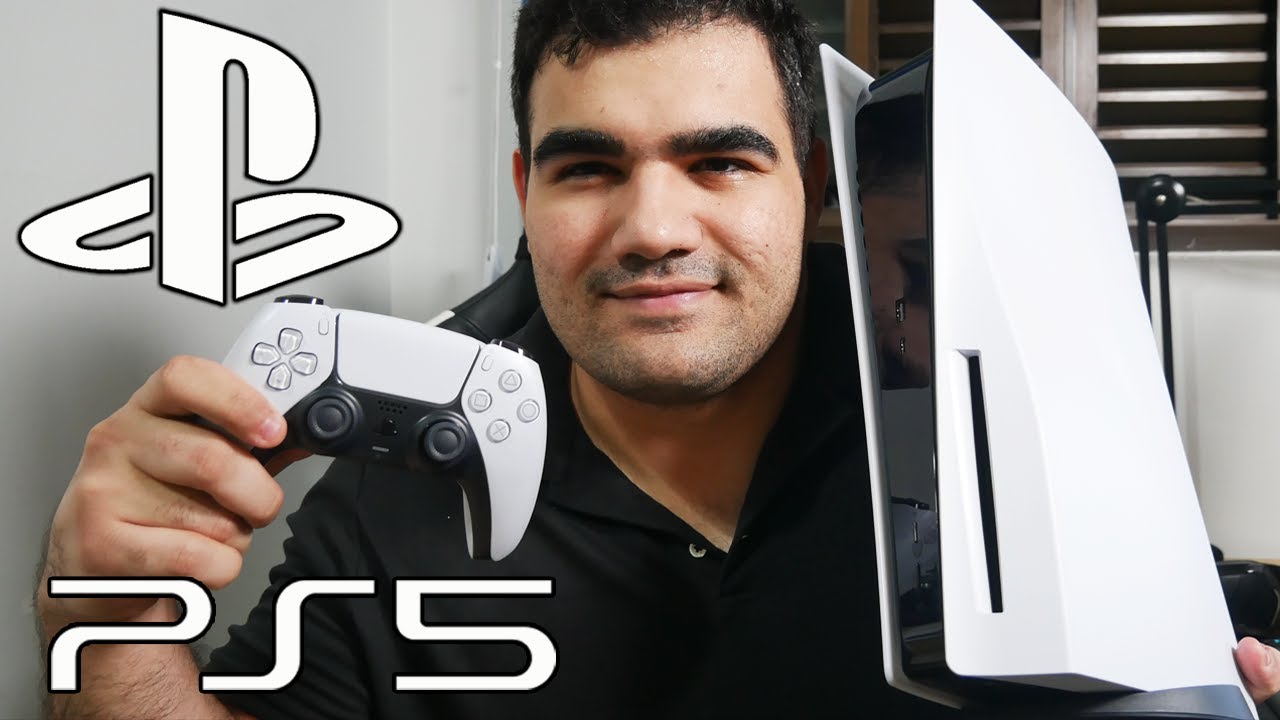 PLAYSTATION 5 - Unboxing e Iniciando o Console de Nova Geração da Sony Pela Primeira Vez!!!