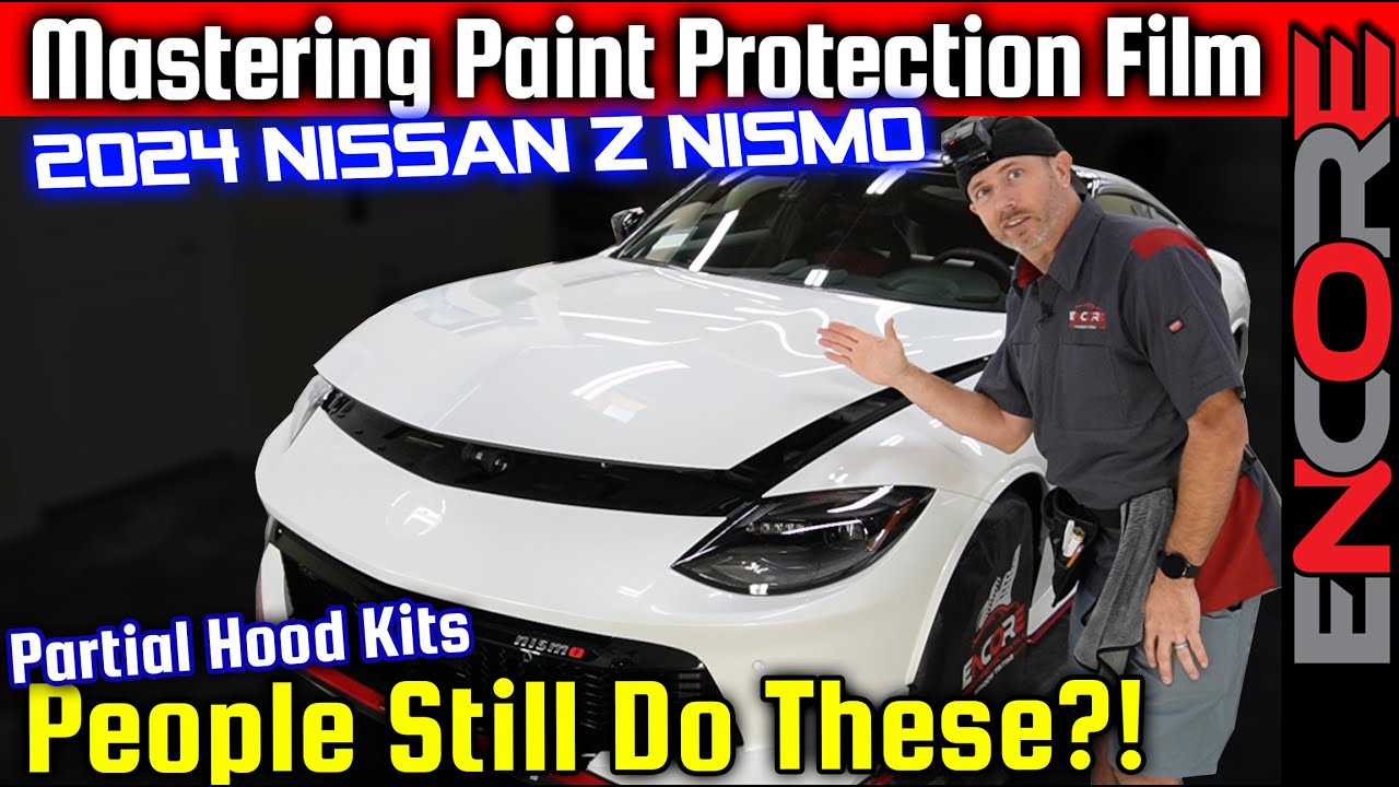 Комплекты для частичного капота &mdash; советы по установке PPF &mdash; Nissan Nizmo 2024 года
