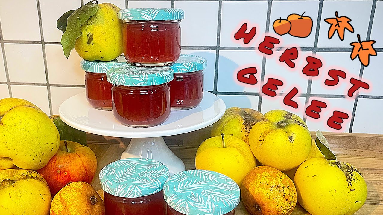 Quitten-Apfel-Birnen Gelee 🫙🍐🍎