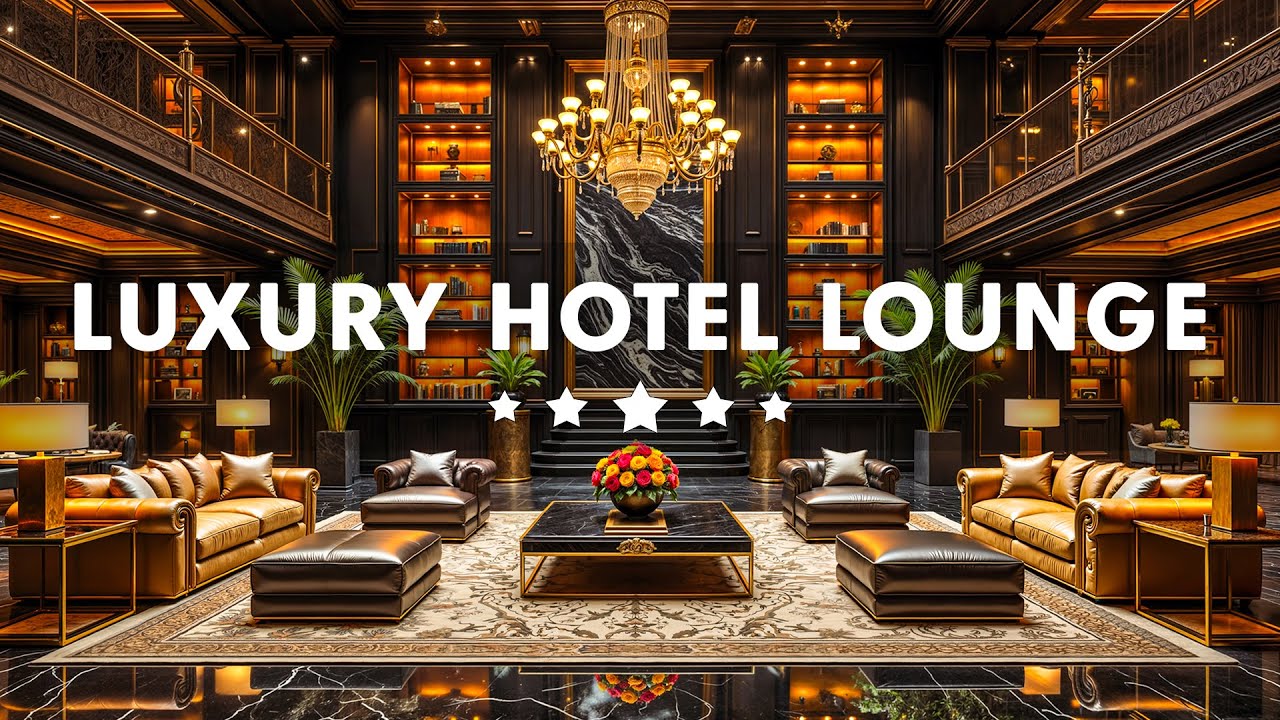 Luxury Hotel Lounge Music BGM - Elegant Jazz Saxophone Music | Relaxing Jazz Instrumental Music