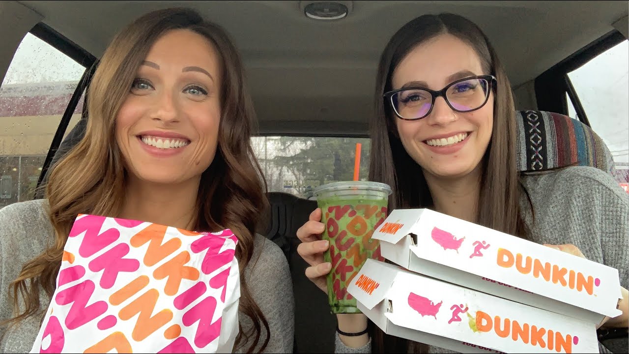 Dunkin's vegan menu items: Rachel & Sara Eat Vegan at Dunkin'