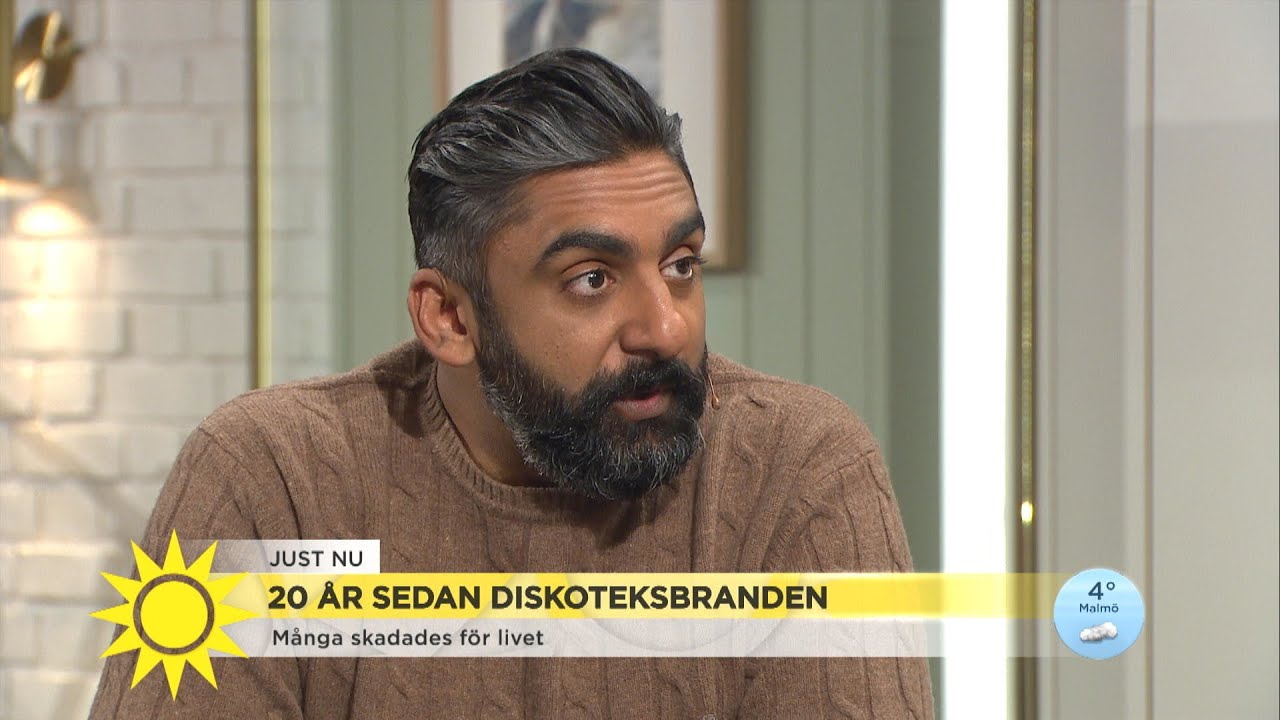 Bobby överlevde diskoteksbranden i Göteborg: ”Det kommer följa med mig resten … - Nyhetsmorgon (TV4)