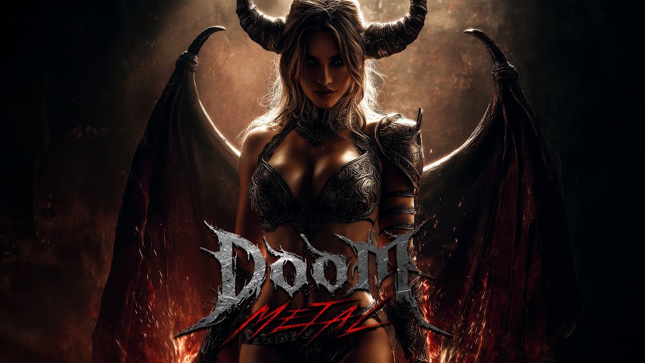 Dragged Beneath the Black Tide | Doom Metal Instrumental Playlist | Heavy, Aggressive, Sludge Metal