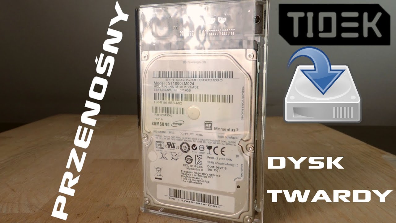 Przer&oacute;bka dysku twardego na zewnętrzny. Mobilna pamięć przenośna.