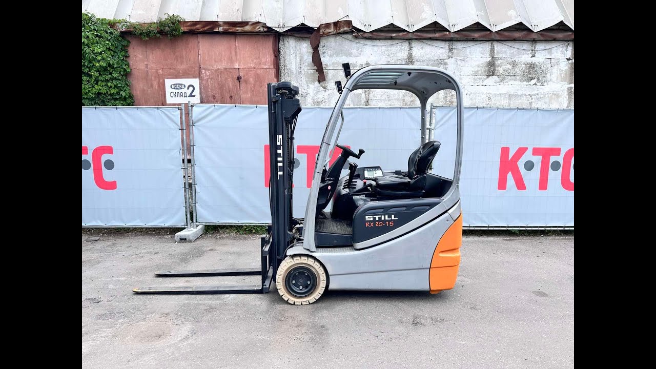 Електричний навантажувач Still RX20-15 триопорний // electric forklift Still RX20-15