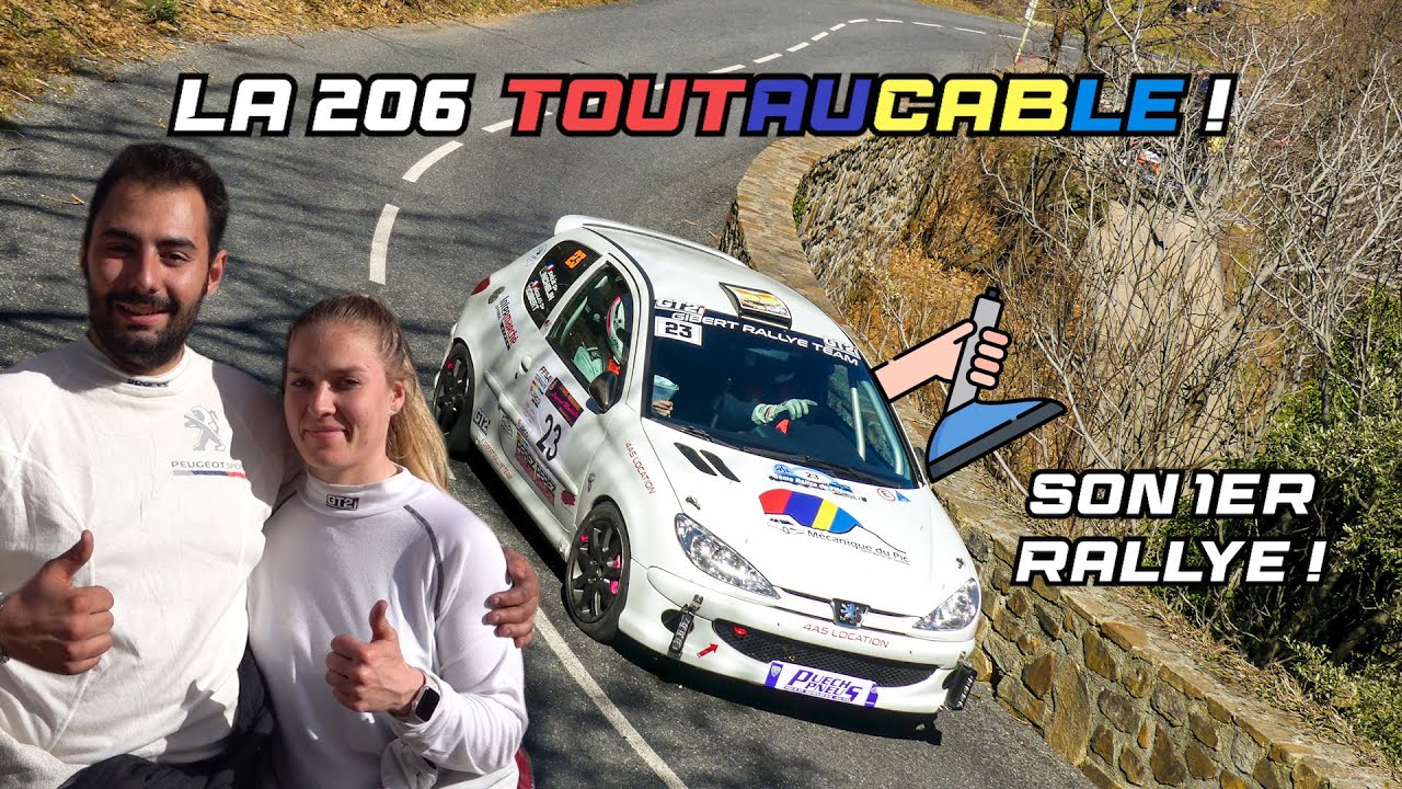 Notre 1er Rallye en Peugeot 206 F2014 ! Rallye de l'Hérault 2023