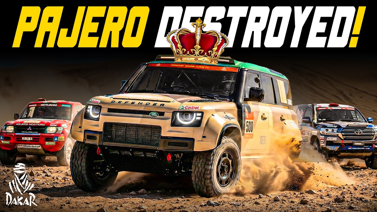 How Defender Destroyed Pajero and Land Cruiser to Become the New KING OF DAKAR ! Records Broken