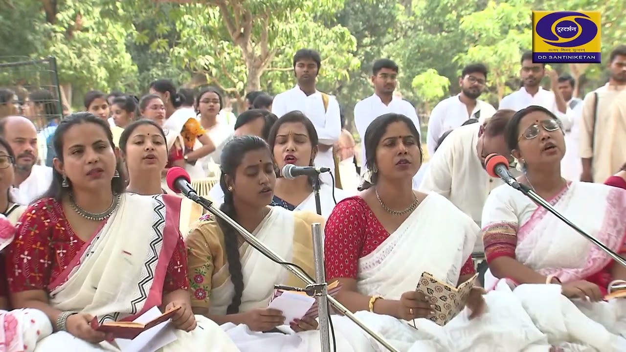 বর্ষবরণ শান্তিনিকেতন দূরদর্শনে সম্প্রচার